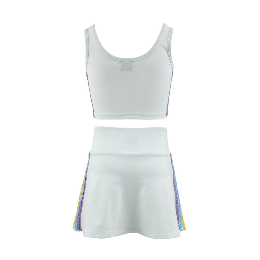 Rainbow Sherbet Sequin Tennis Set