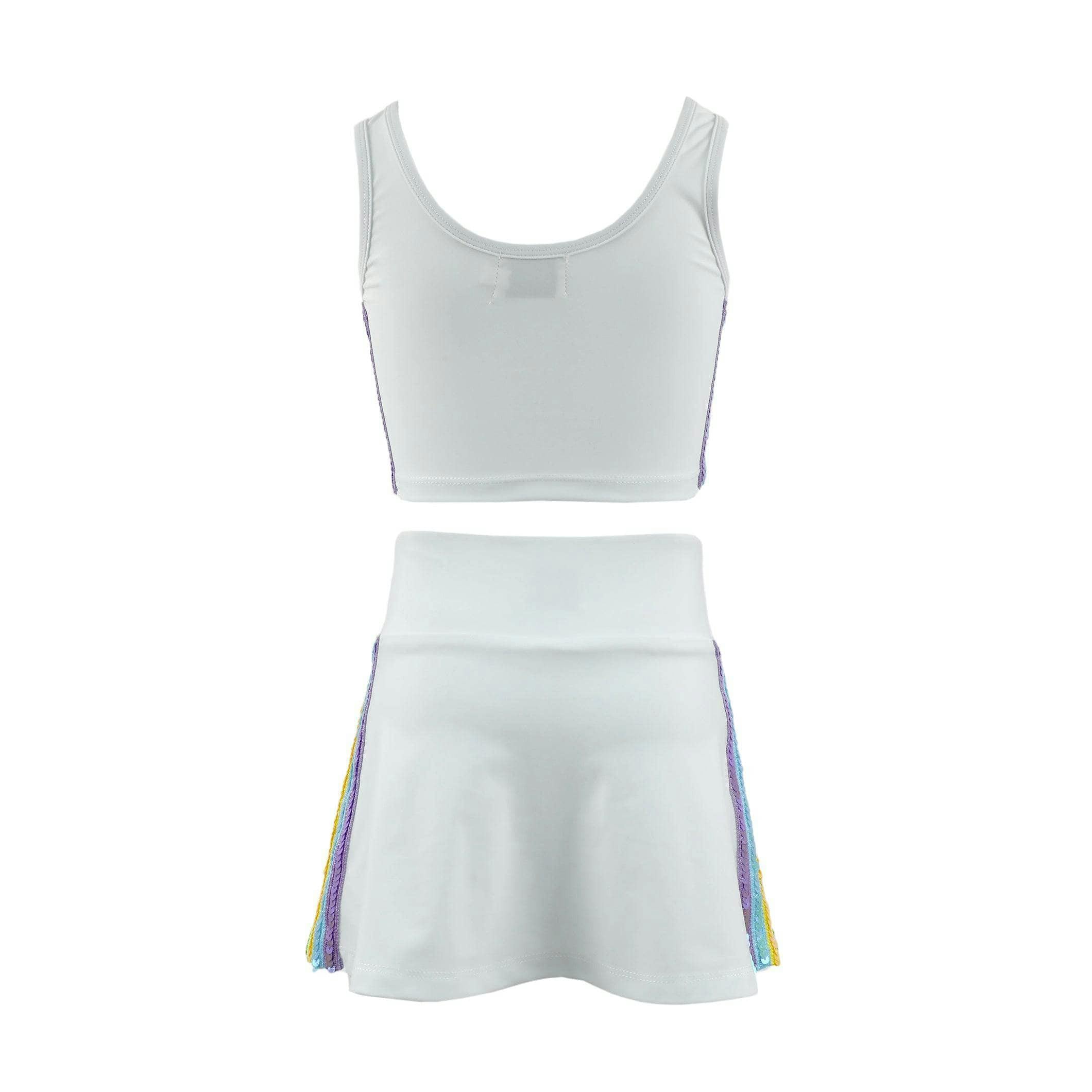 Rainbow Sherbet Sequin Tennis Set