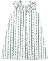Molly Anne Sleeveless Dress in Scallop Stripe