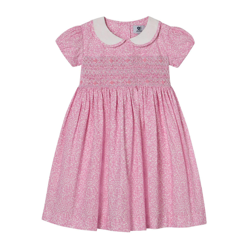 Hand-Smocked Girls Dress - Esme