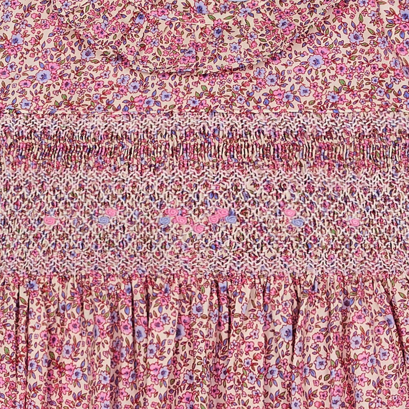 Smocked Girls Dress