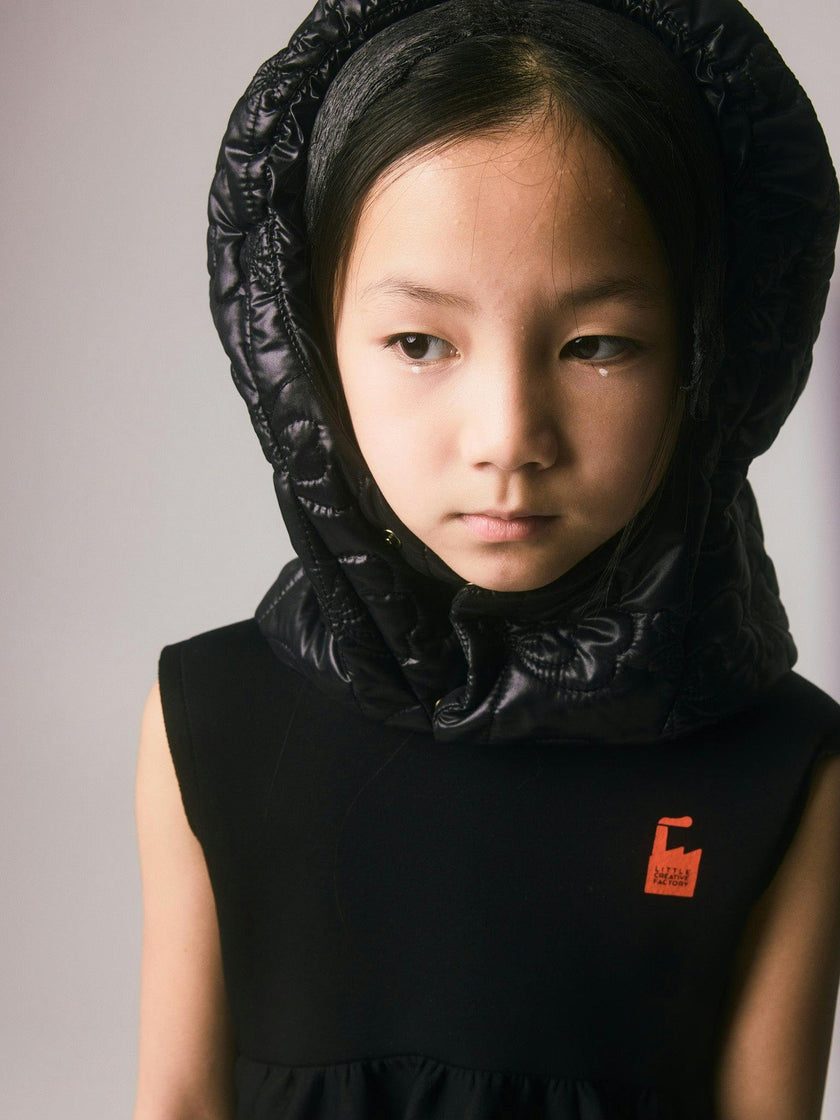 Doll Apron Dress Black