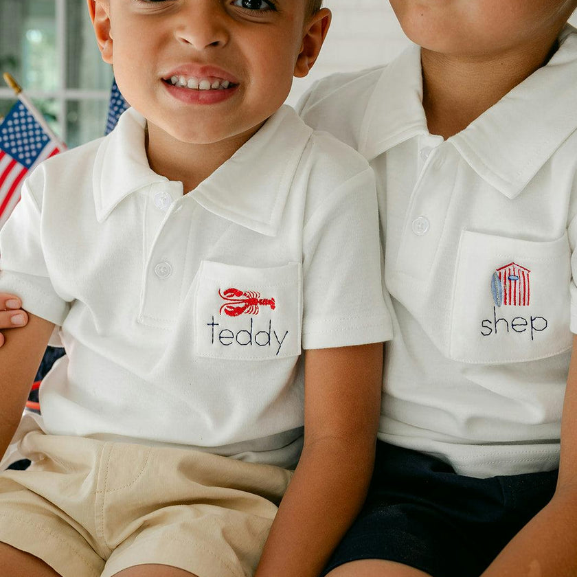 Archie Polo - White