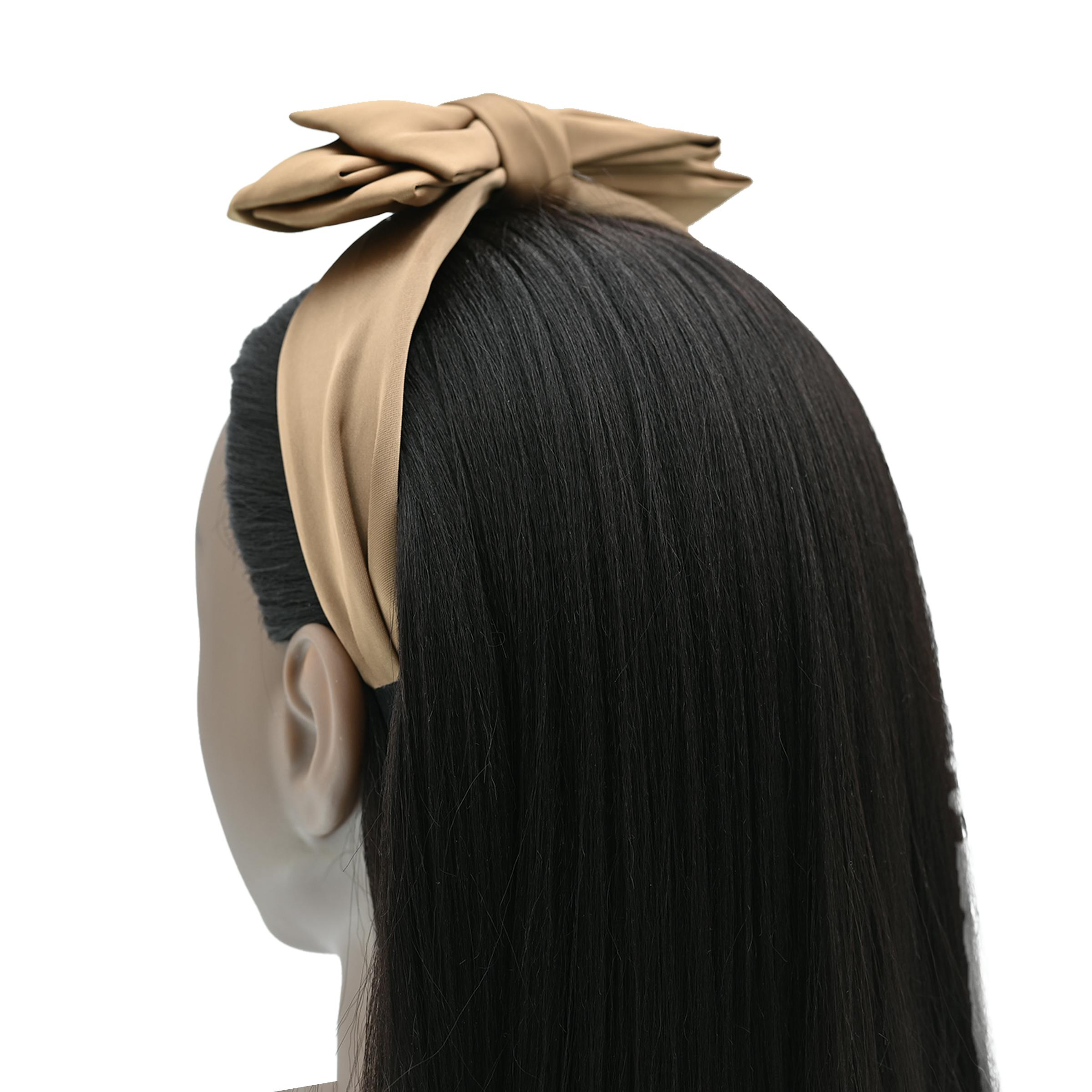 Multicolored Satin Ribbon Headband