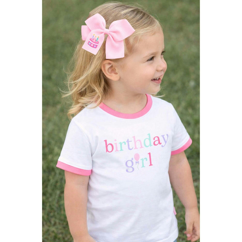 Birthday Cake Hair Bow