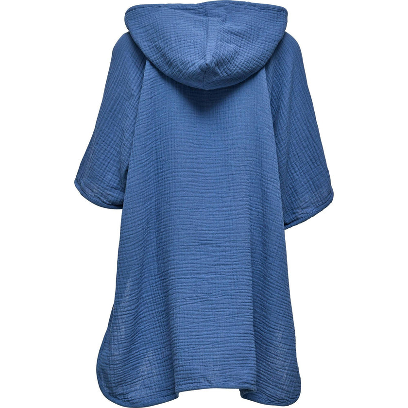 Denim Blue Beach Poncho