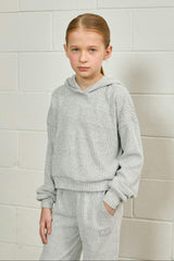 SoftRib Cropped Hoodie