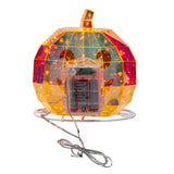 Kurt Adler 6.6-Inch Battery Operated Magical Iridescence Holographic Jack-O-Lantern
