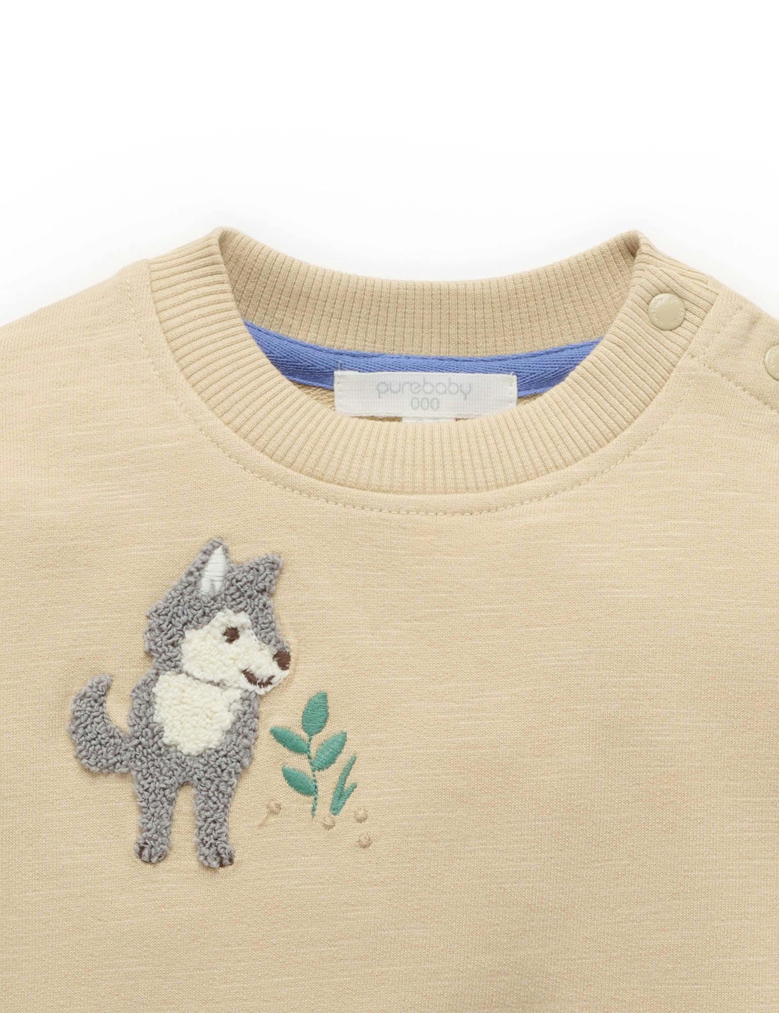 Little Wolf Windcheater Oatmeal