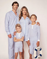 Kid's Pima Snug Fit Pajama Set in La Mer