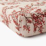 Winterberry Organic Cotton Crib Sheet