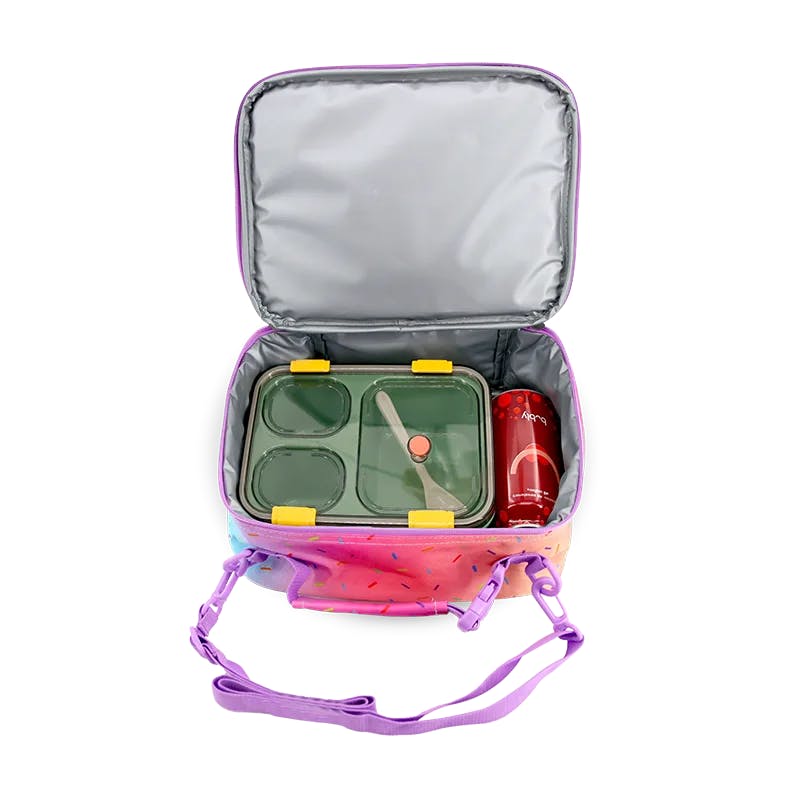 Cornelia Backpack with Lunch Bag and Pencil Case in Confetti