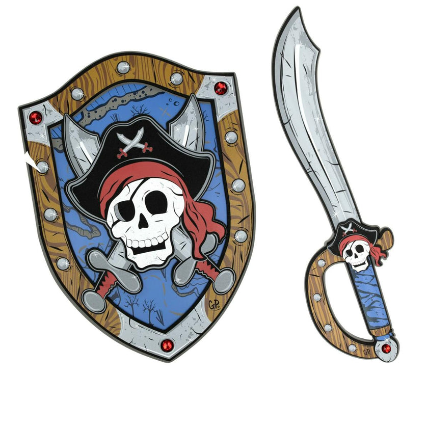 Pirate EVA Foam Sword & Shield Bundle