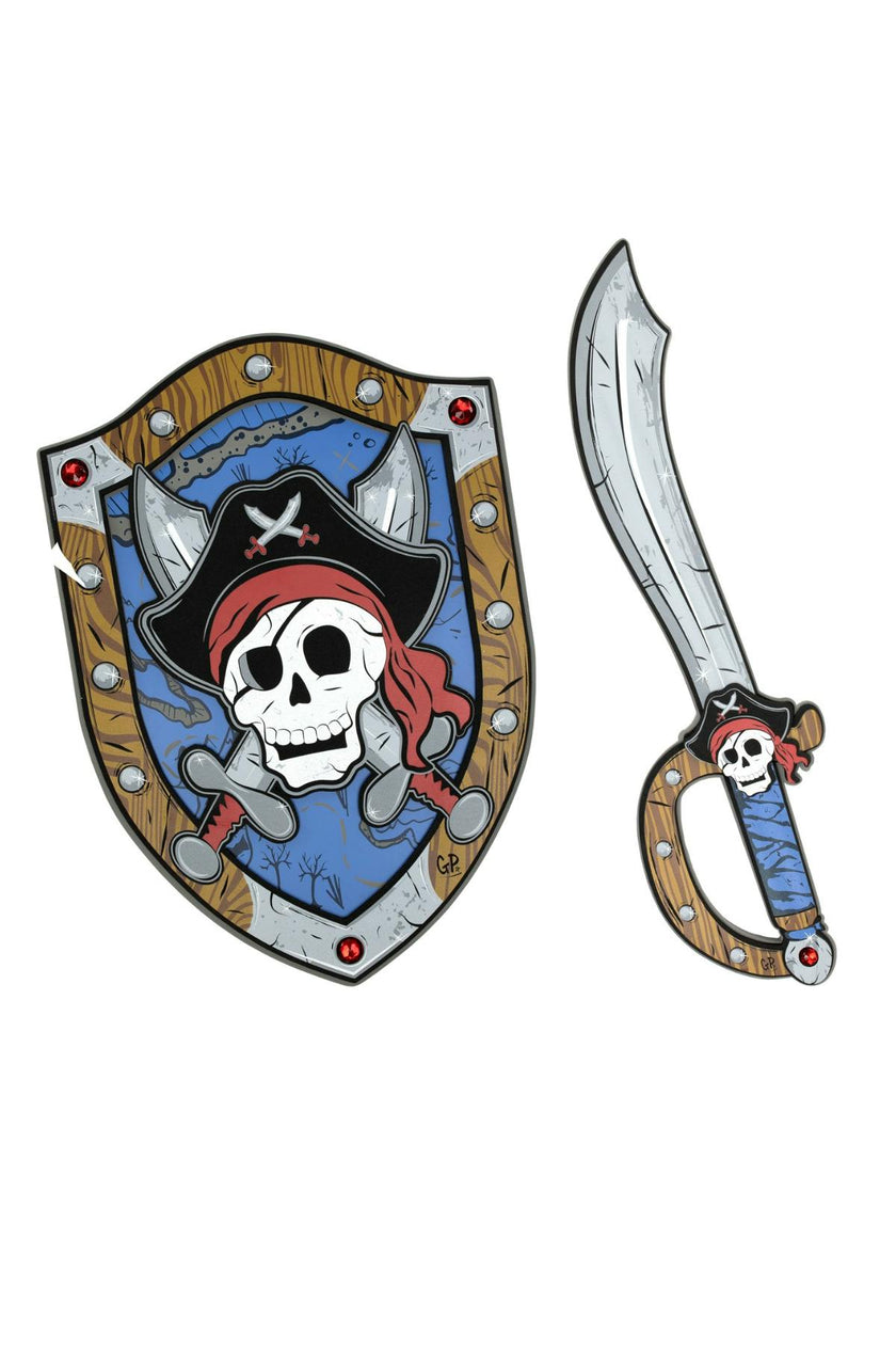 Pirate EVA Foam Sword & Shield Bundle