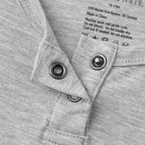 Grey Melange Luxe Solid Shortall