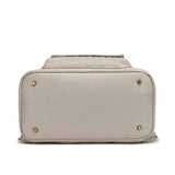 Monaco Diaper Bag | Pearl White