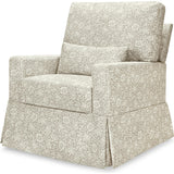 Crawford Pillowback Comfort Swivel Glider