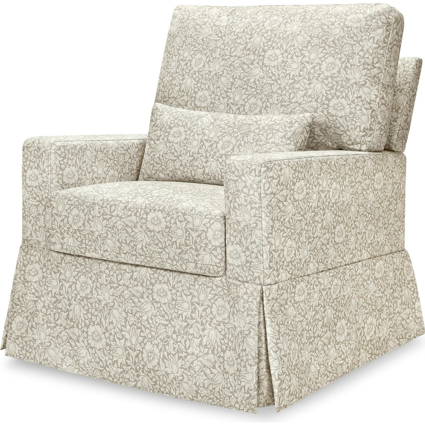 Crawford Pillowback Comfort Swivel Glider