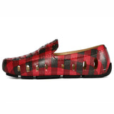 PRODIGY-7P RED TARTAN PLAID/BLACK