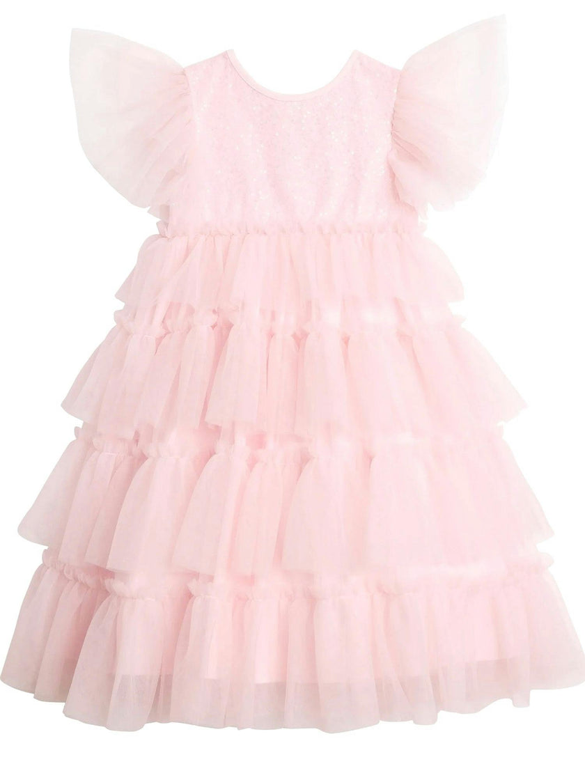 Pink Tulle Dress For Girls