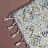 Milko Berber Braided Tassel Rectangular Rug