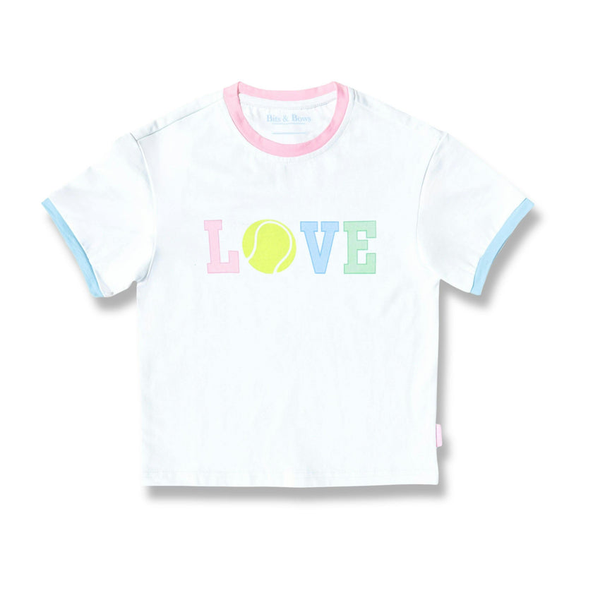 Love Tennis T-Shirt (Girls)