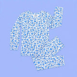 Modal Kids Pajamas - Blue Petals