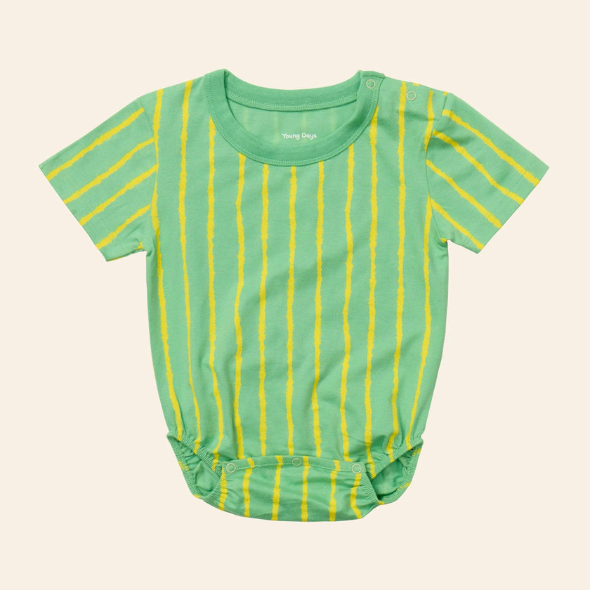 Short Sleeved Bubble Onesie