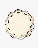 Charlotte Dinner Plate - Bone/Orange