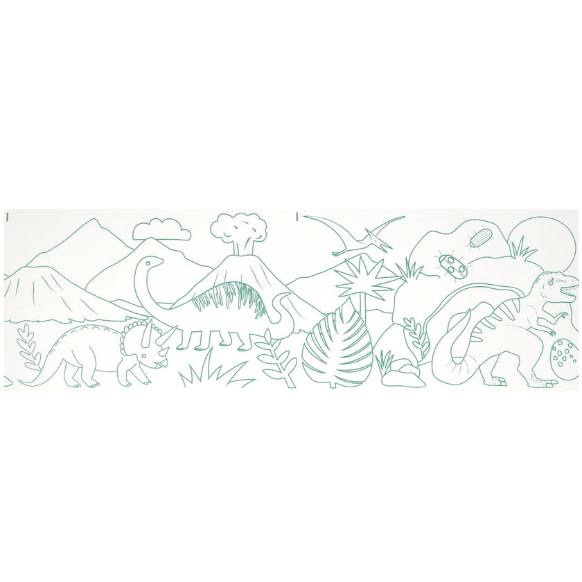 Dinosaur Coloring Roll
