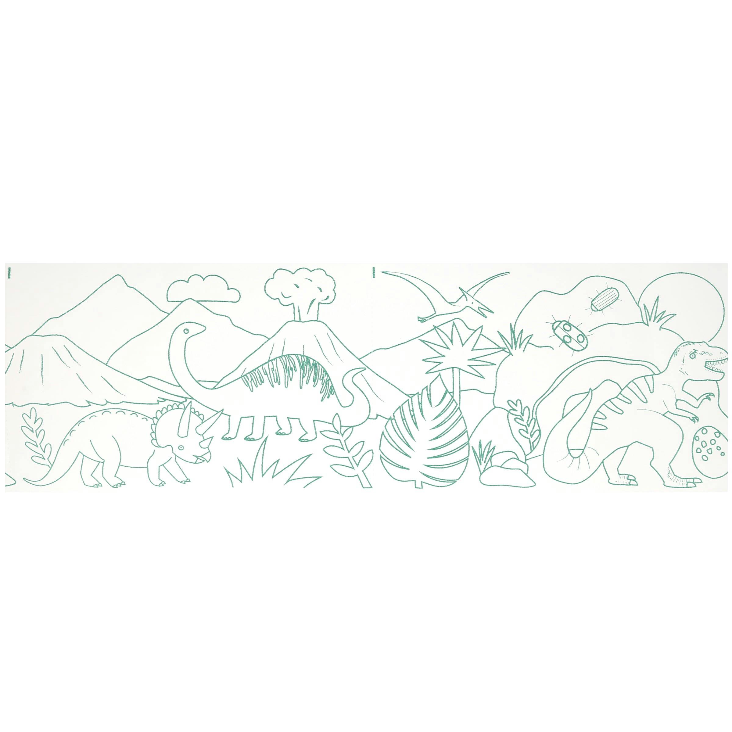 Dinosaur Coloring Roll