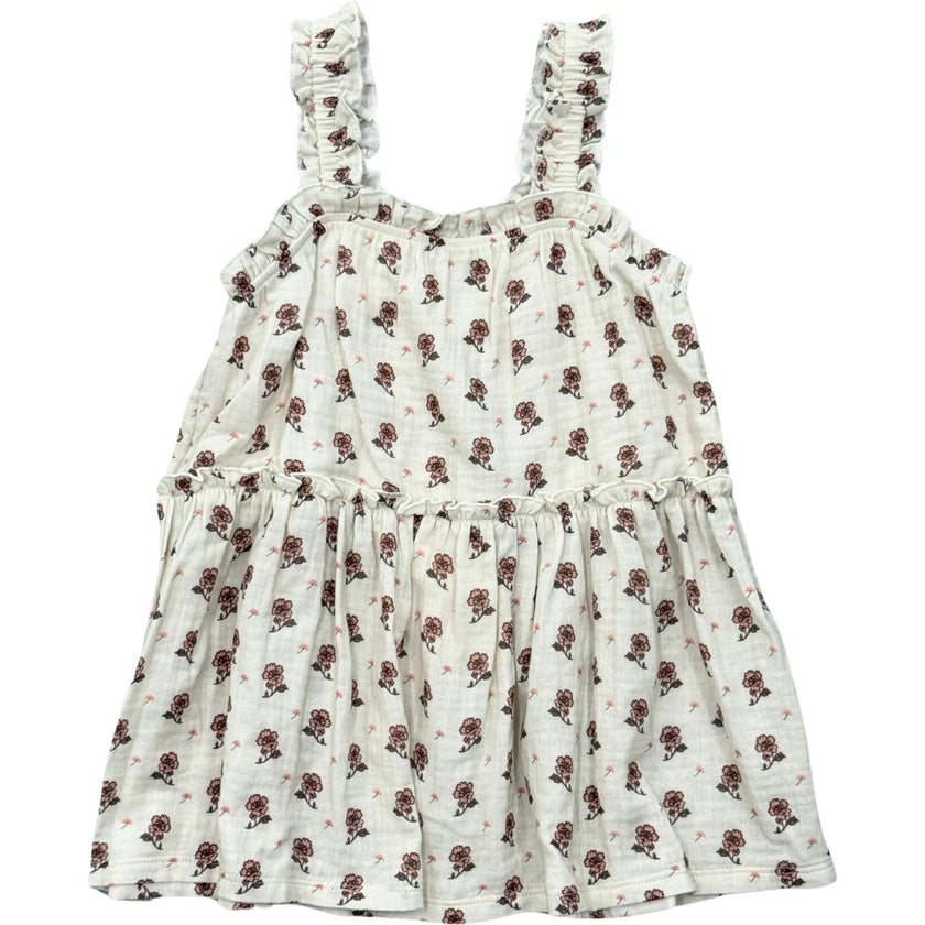 Ruffle Gauze Tank
