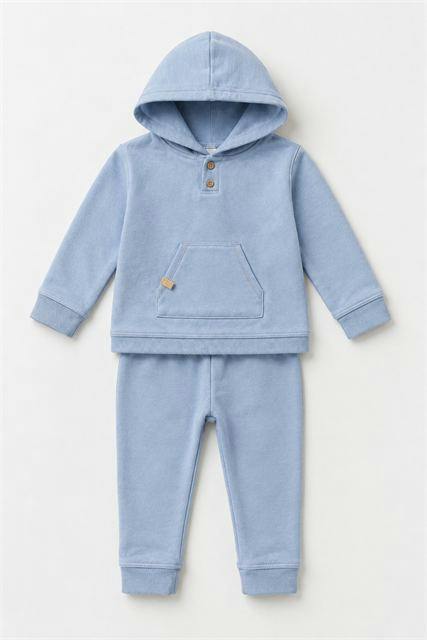 French Terry Hoodie & Jogger Set