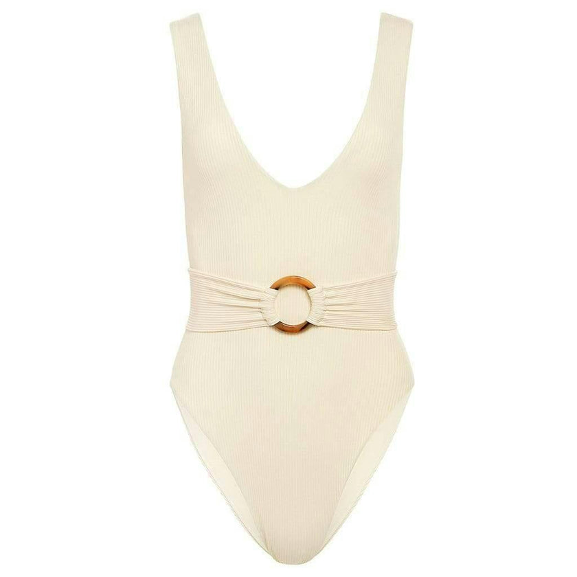 Women's Cream Rib Kim One-Piece