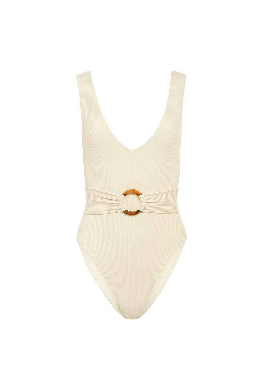 Women's Cream Rib Kim One-Piece