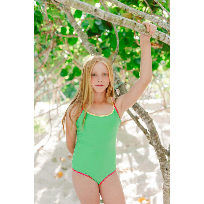 Marie Preteen One-piece Swimsuit in A Bright Side