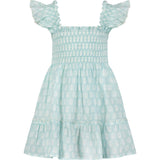 Mini Paloma Girl's Dress Seafoam Booty, Green