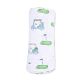 Golf Carts Blue - Swaddle Blanket