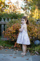 Ruffle Sleeve Dress in 90s Toys