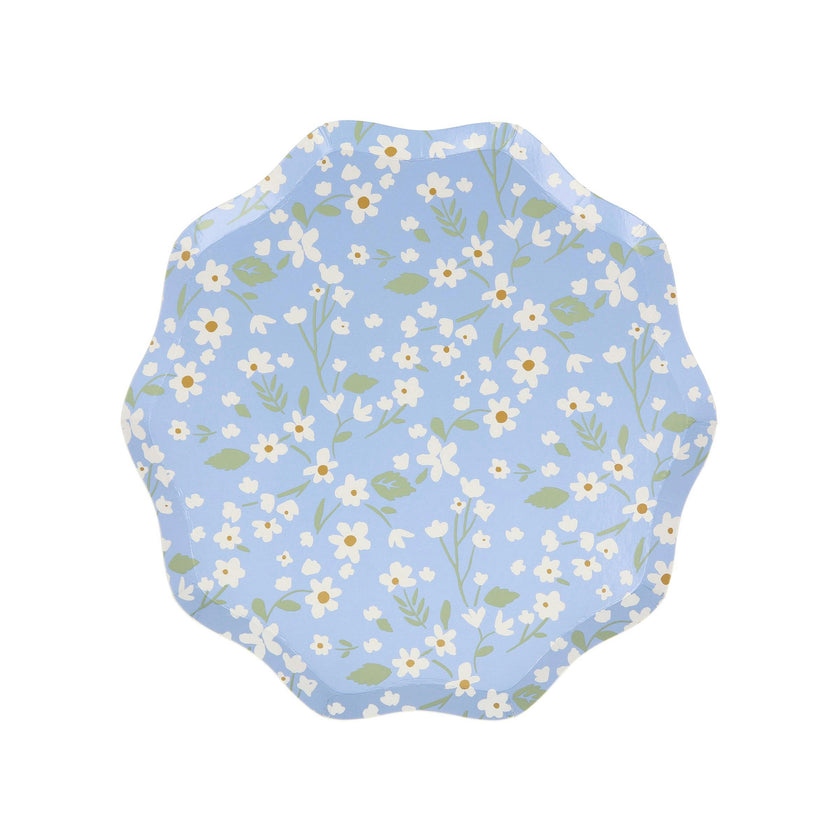 Set of 12 Ditsy Floral Side Plates