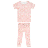 2pc Short Sleeve Pajamas with Pants - Gigi
