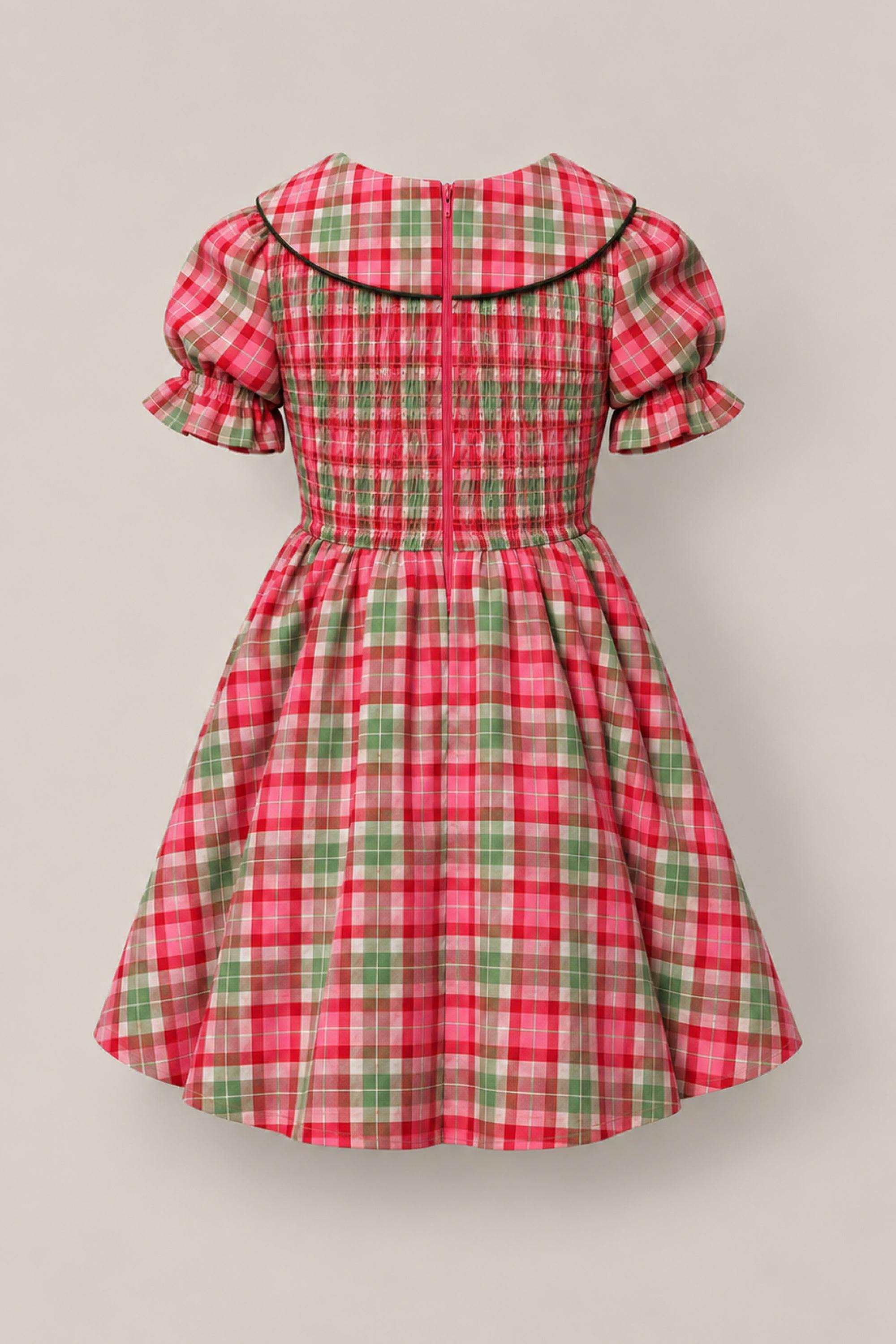 Mini Alice Dress in Rosewood Tartan