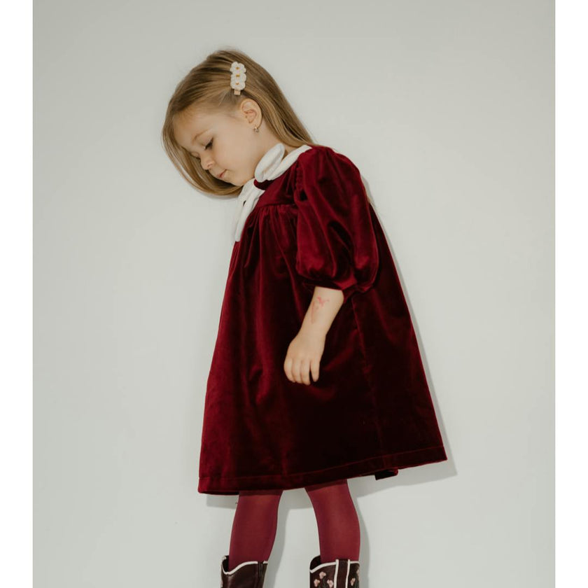 Cotton Velvet Rosemoor Dress