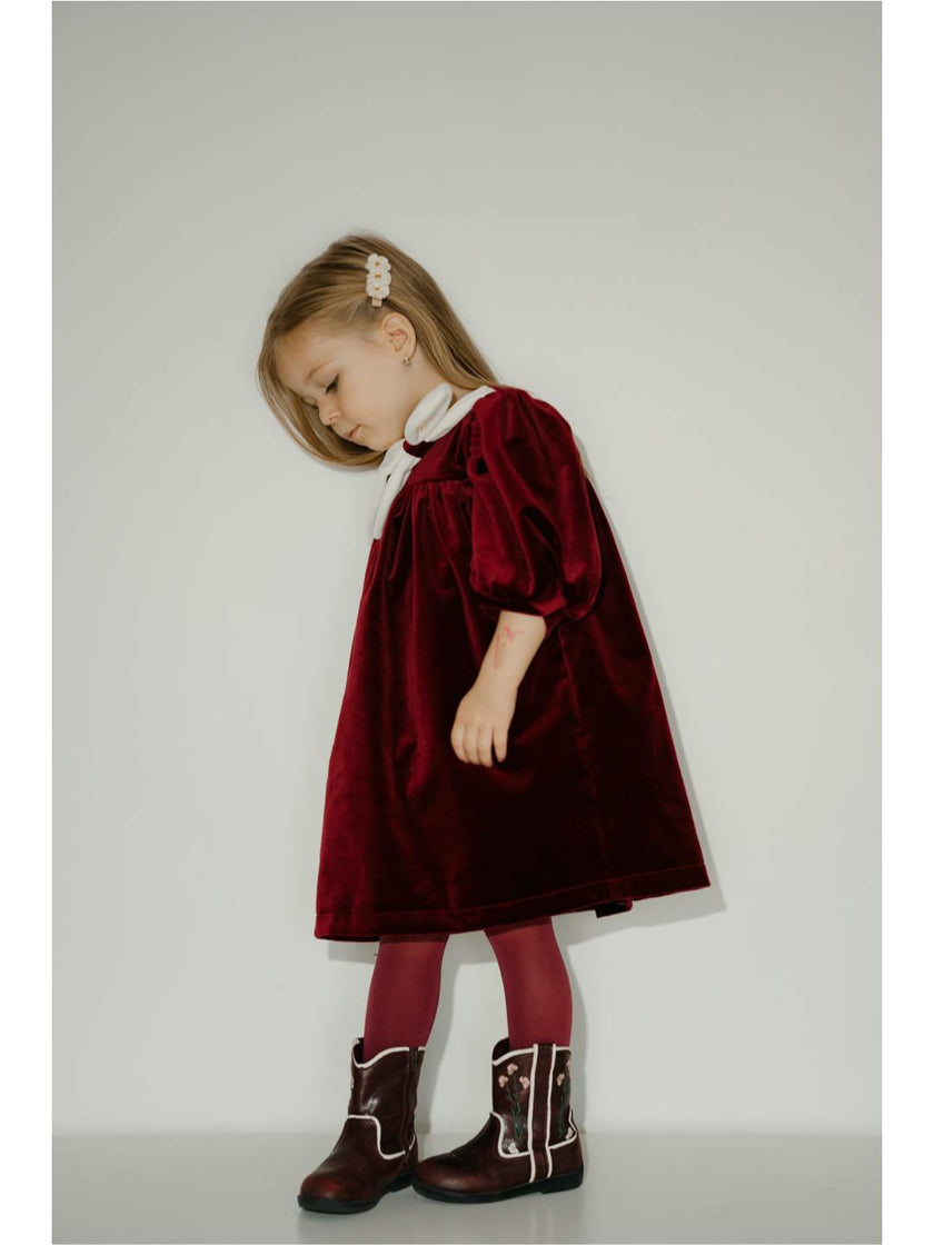 Cotton Velvet Rosemoor Dress