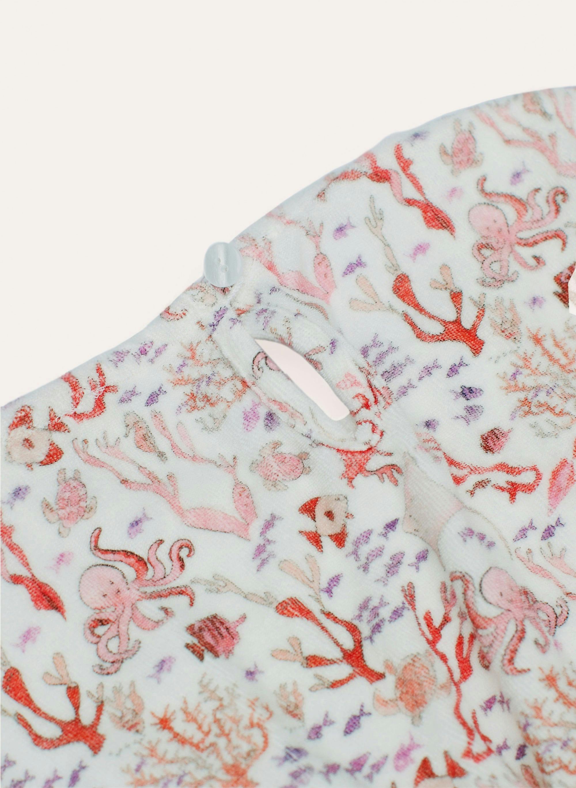 Delphine Dress - Rosy Coral Reef