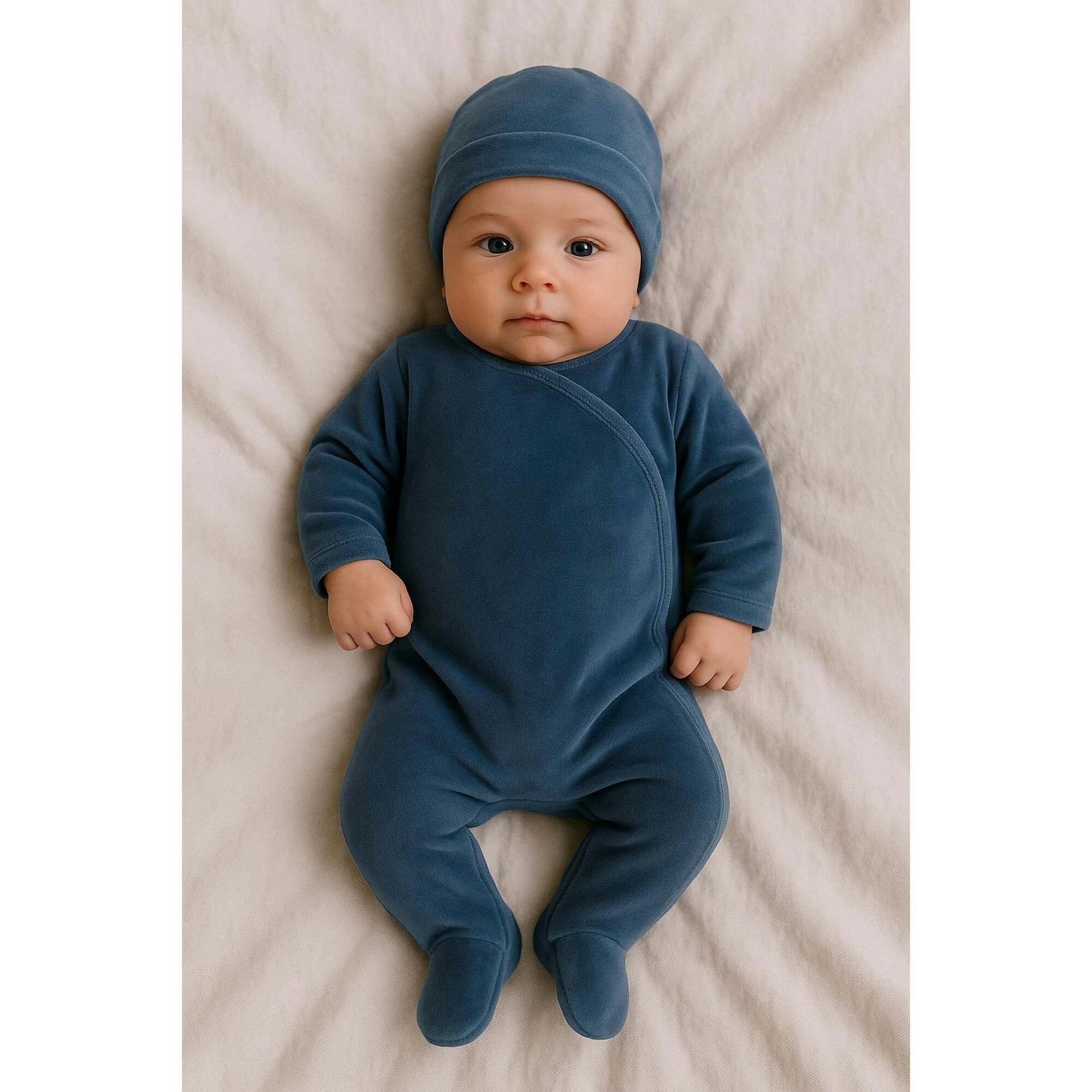 Velour Wrap Footie