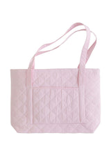Quilted Luggage - Light Pink