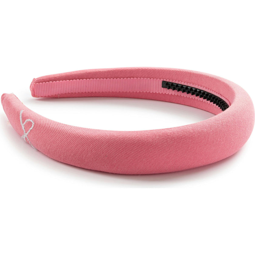 Marshmallow Signature Bow Logo Padded Headband