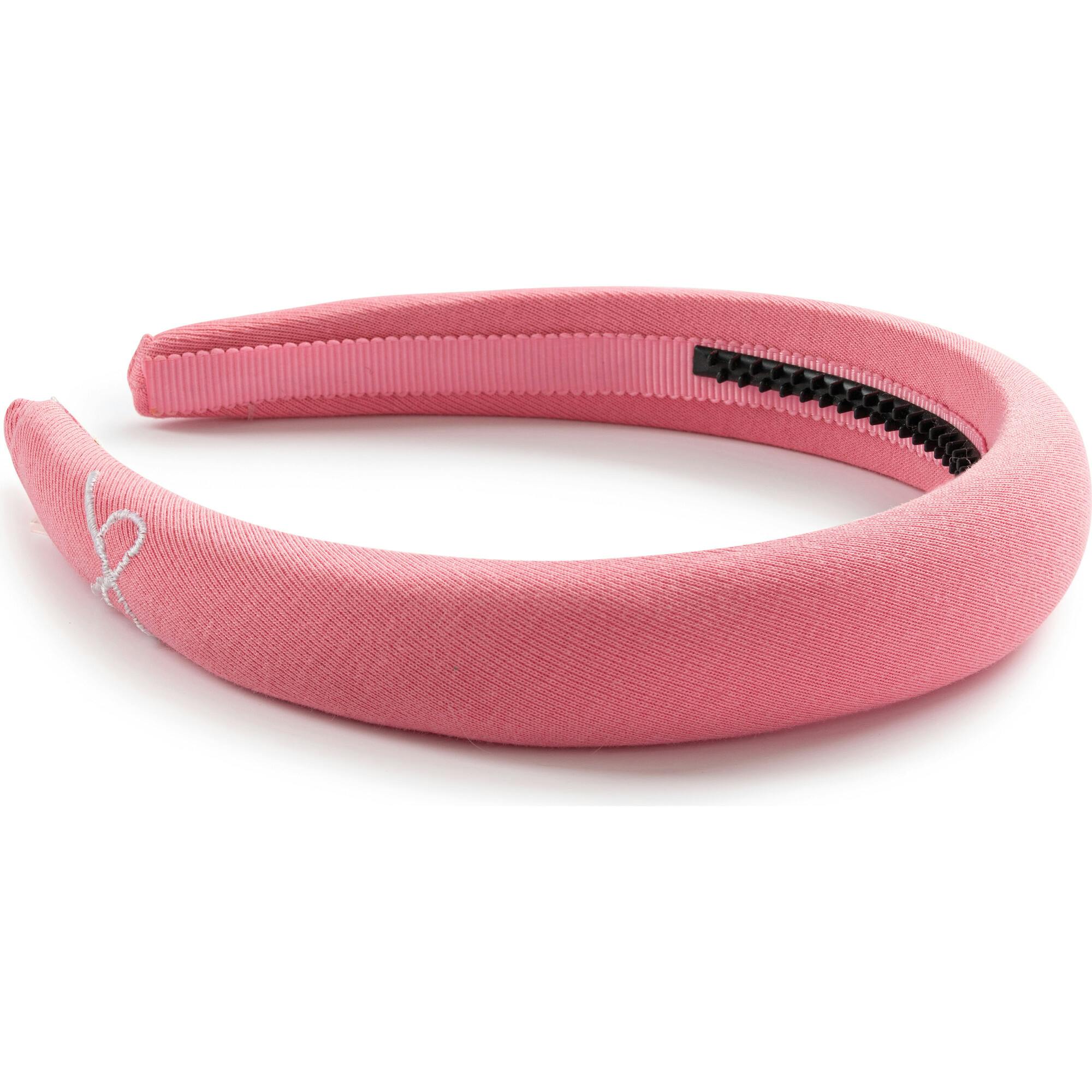 Marshmallow Signature Bow Logo Padded Headband