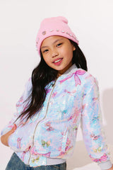 Sequin Bow Bomber